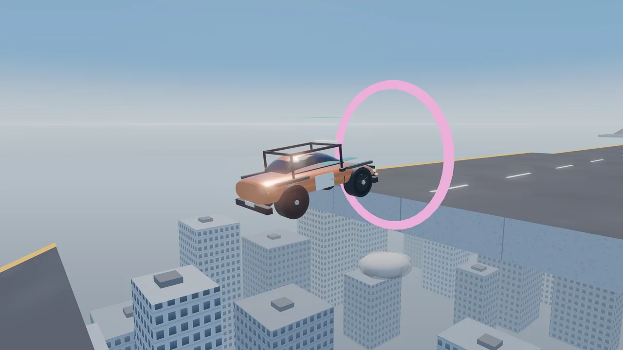 Skyline Stunt Drive 3D artwork