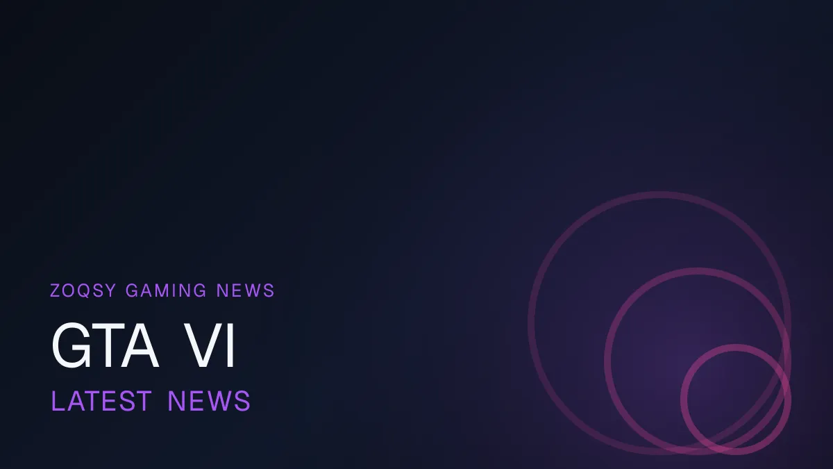 ZOQSY editorial graphic about the latest confirmed GTA VI news