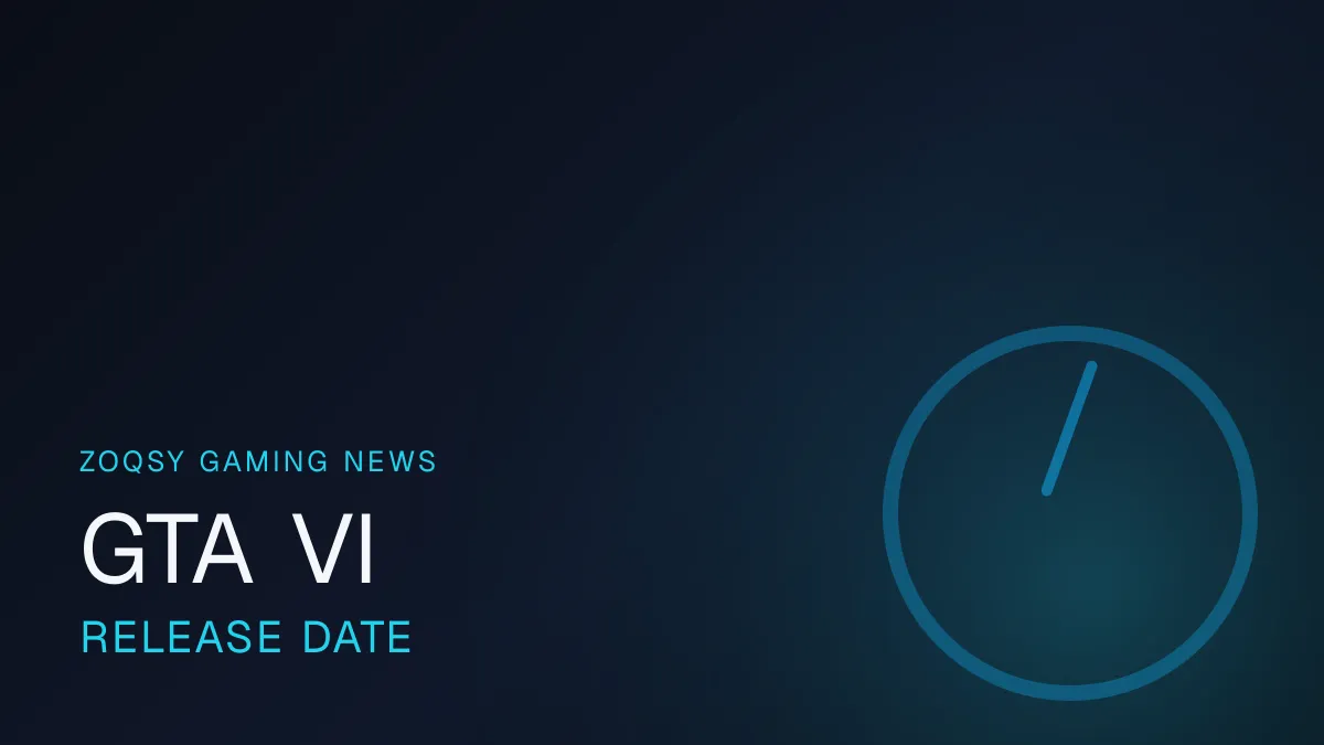 ZOQSY editorial graphic about the GTA VI release date